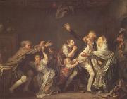Jean Baptiste Greuze The Paternal Curse or and Ungrateful Son (mk05) china oil painting artist